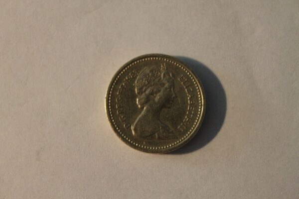 One Pound 1983 r Moneta Wielka Brytania Elizabeth II