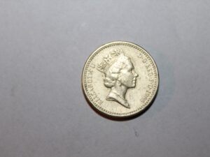 Moneta  Elizabeth II Wielka Brytania One Pound  1985 r