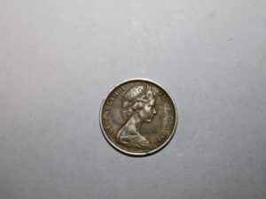 Moneta Australia Elizabeth II 5 Cents 1982 r