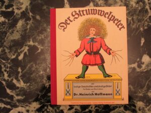 Stara książka Staś Straszydło Struwwelpeter autor Heinrich Hoffmann