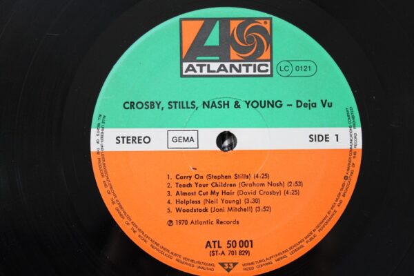 Crosby, Stills, Nash & Young – Déjà Vu Winyl  Germany 1970 r