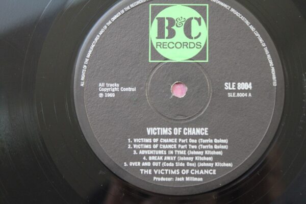 The Victims Of Chance – Victims Of Chance Winyl UK 1969 r