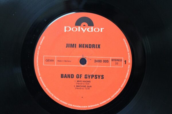 Hendrix – Band Of Gypsys Winyl LP Germany 1970 r