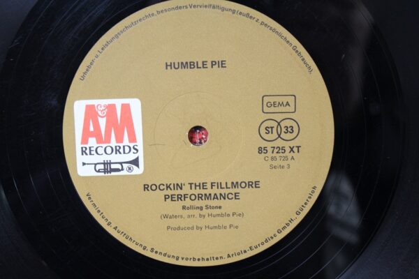 Humble Pie – Performance: Rockin The Fillmore 2 x Winyl LP Niemcy 1971 r