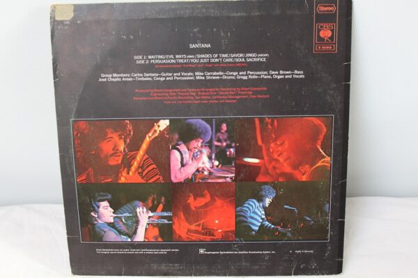 Santana – Santana Winyl LP Niemcy 1969 r