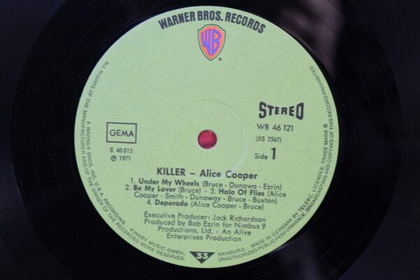 Alice Cooper – Killer Winyl LP Niemcy 1971 r