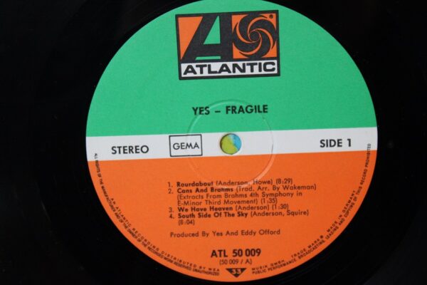 Yes – Fragile Winyl LP Niemcy 1973 r