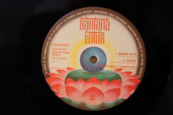 Santana – Lotus 3 x  Winyl LP Hollandia 1975 r