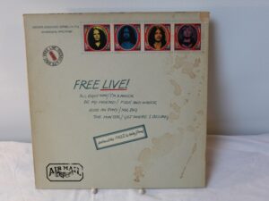 Free – Free Live Winyl LP Niemcy 1971 r