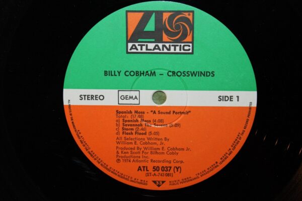 Billy Cobham – Crosswinds  Winyl LP Niemcy 1974 r