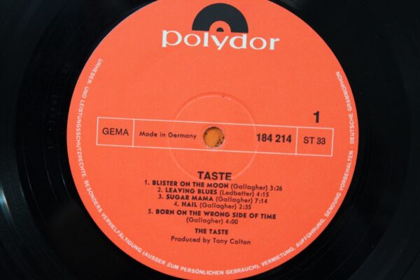 Taste (2) – Taste Winyl LP Germany 1969 r