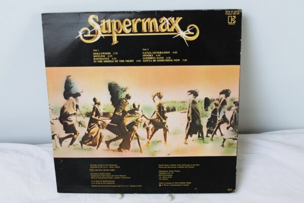 Supermax – Types Of Skin Winyl LP Niemcy 1980 r