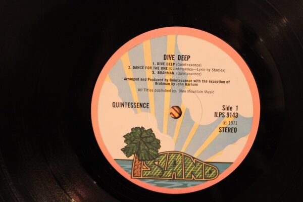 Quintessence (3) – Dive Deep Winyl LP UK z 1971 r