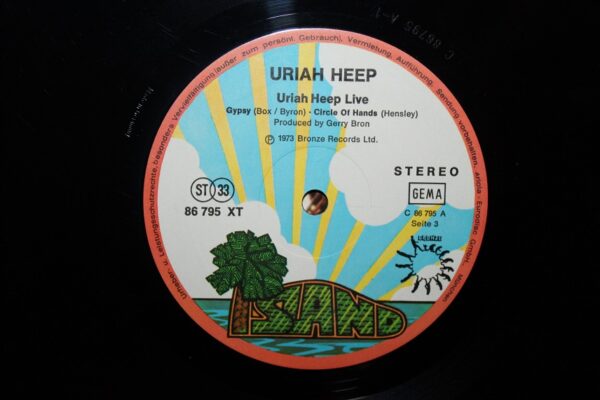 Uriah Heep – Uriah Heep Live  2 x Winyl Niemcy 1973 r