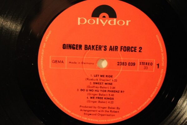 Ginger Baker’s Air Force – Air Force 2  Winyl LP Niemcy 1970 r