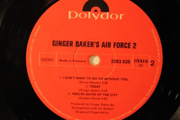 Ginger Baker’s Air Force – Air Force 2  Winyl LP Niemcy 1970 r