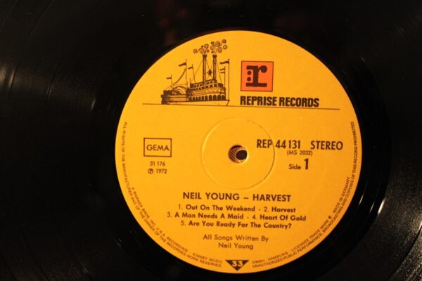 Neil Young – Harvest  Winyl LP Niemcy 1972 r