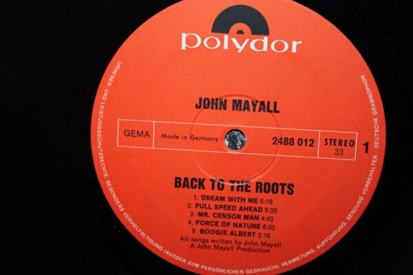 John Mayall – Back To The Roots 2 x Winyl LP Niemcy 1971 r