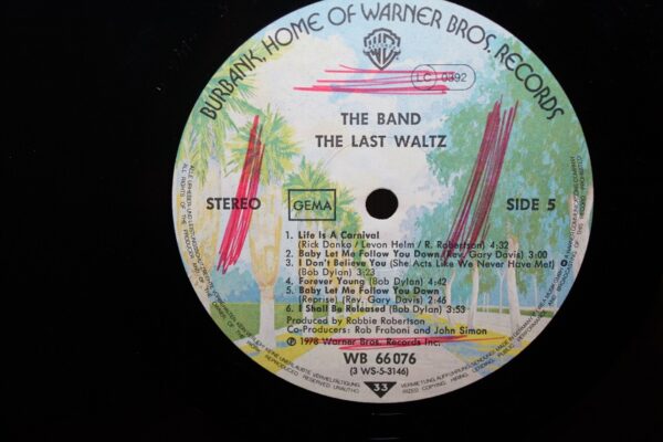 The Band – The Last Waltz 3 x Winyl Niemcy 1978 r