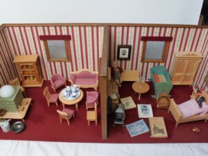 Stara domek dla lalek Ludwik XIV  Vintage