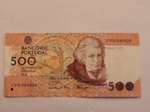 Portugalia Banknot 500 Escudos z 1993 r