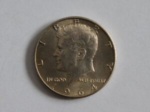 USA - 1/2 DOLARA HALF DOLLAR 1964 r SREBRO John F. Kennedy