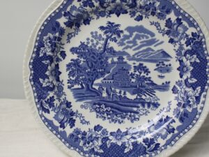 Vintage Enoch 784 Ralph 750 Seaforth Woods Burslem Anglia talerz obiadowy