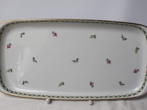 Porcelanowy półmisek suisse LANGENTHAL kwiaty 3508 Vintage
