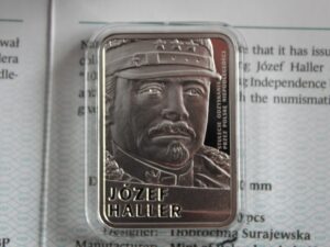 Moneta 10 zł Józef Haller z 2016 r