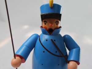 Kominek zapachowy na kadzidło Nocny stróż Erzgebirge Vintage DDR Kominek zapachowy na kadzidło Nocny stróż Erzgebirge Vintage DDR