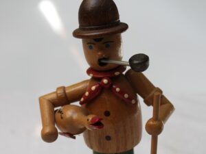 Kominek zapachowy na kadzidło Szczęśliwy Jan Erzgebirge Vintage DDR Kominek zapachowy na kadzidło Szczęśliwy Jan Erzgebirge Vintage DDR